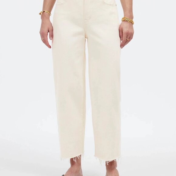 Madewell The Petite Perfect Vintage Wide-Leg Crop Jean in Vintage Canvas 26P - Picture 1 of 8